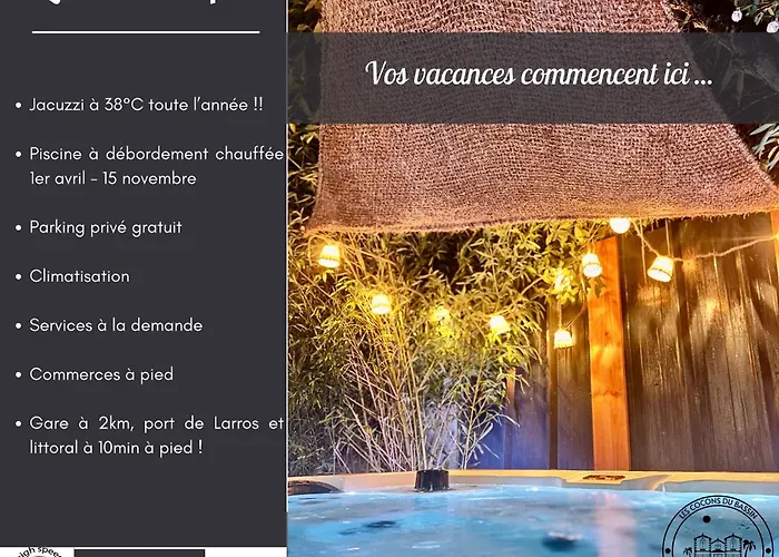La Villa Canopee - Piscine Chauffee-Fibre-Clim-Jacuzzi